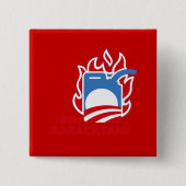 BADGE CARRÉ 5 CM BARACKTANE ÉLEVÉE (Devant)