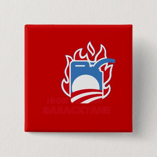 BADGE CARRÉ 5 CM BARACKTANE ÉLEVÉE (Devant)