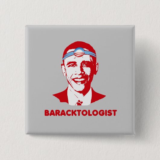 BADGE CARRÉ 5 CM BARACKTOLOGISTE (Devant)