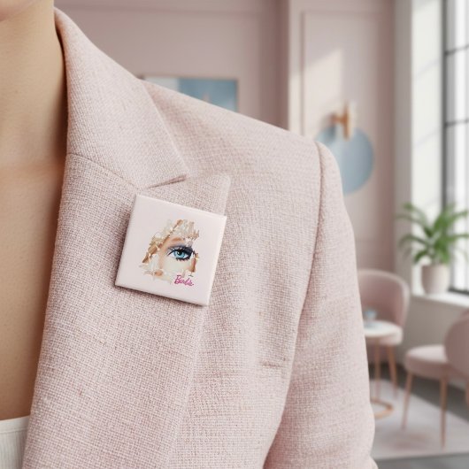 Badge Carré 5 Cm Barb