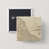 Badge Carré 5 Cm Barbados (Devant & derrière)