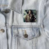 Badge Carré 5 Cm BARD THE BOWMAN™ à Laketown (En situation)