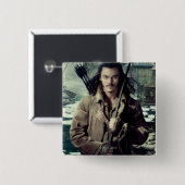 Badge Carré 5 Cm BARD THE BOWMAN™ à Laketown (Devant & derrière)