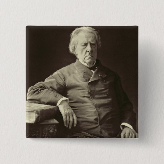 Badge Carré 5 Cm Baron Isidore Justin Severin Taylor (1789-1879), f (Devant)