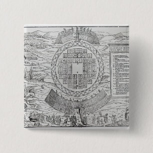 Badge Carré 5 Cm Base de Hochelaga