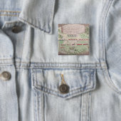 Badge Carré 5 Cm Bataille de Camden, 1780 (En situation)