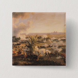 Badge Carré 5 Cm Bataille des pyramides, le 21 juillet 1798, 1806