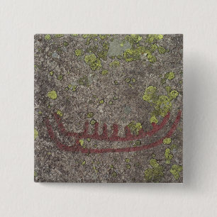 Badge Carré 5 Cm Bateau