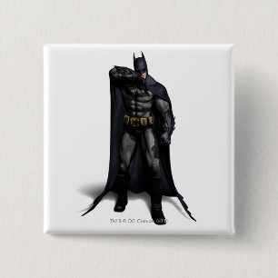 Badge Carré 5 Cm Batman essuie son front