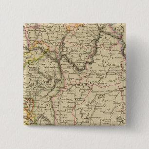Badge Carré 5 Cm Bavière, W?rttemberg et Baden Gr