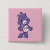 Badge Carré 5 Cm Bear (Devant)