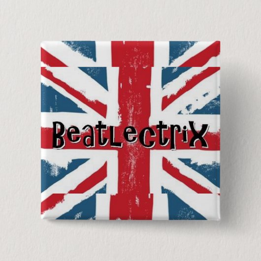 Badge Carré 5 Cm Beatletrix (Devant)
