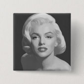 Badge Carré 5 Cm Beauté classique 4 (Devant)