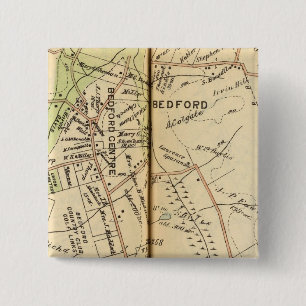 Badge Carré 5 Cm Bedford, New York 2