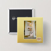 Badge Carré 5 Cm Beerz d'ur du keepz I (Devant & derrière)
