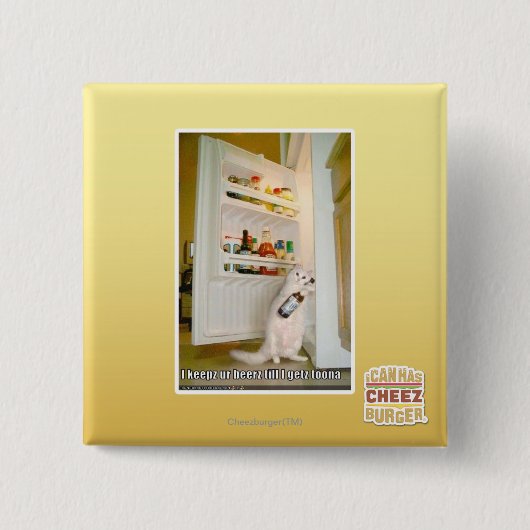 Badge Carré 5 Cm Beerz d'ur du keepz I (Devant)