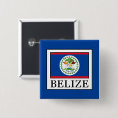 Badge Carré 5 Cm Belize (Devant & derrière)