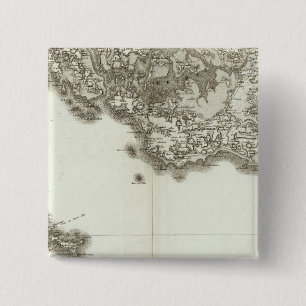 Badge Carré 5 Cm Belle Isle