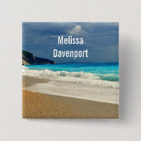Belle Turquoise Bleue Mer Tropicale Photographie