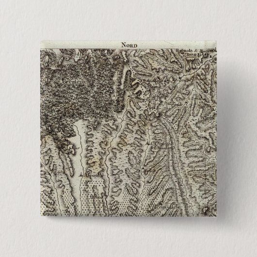 Badge Carré 5 Cm Bellegarde (Devant)