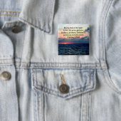 BADGE CARRÉ 5 CM BELLES FRUITS GALATIENS DE L'ESPRIT (En situation)