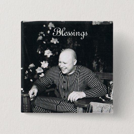 Badge Carré 5 Cm Bénédictions (Devant)