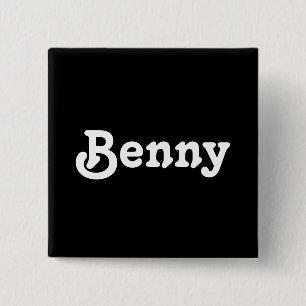 Badge Carré 5 Cm Benny