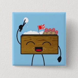 Badge Carré 5 Cm Bento-kun