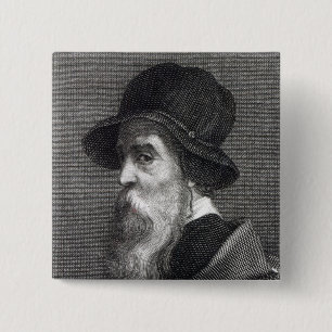 Badge Carré 5 Cm Benvenuto Cellini
