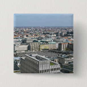Badge Carré 5 Cm Berlin