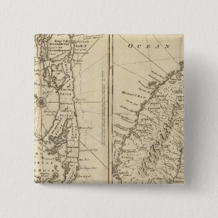 Badge Carré 5 Cm Bermudes