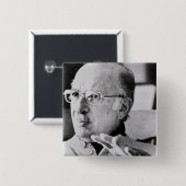 Badge Carré 5 Cm Bernard Malamud (Devant & derrière)