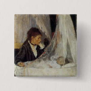 Badge Carré 5 Cm Berthe Morisot