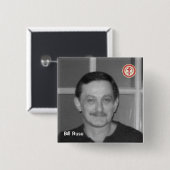 Badge Carré 5 Cm Bill Rusu (Devant & derrière)