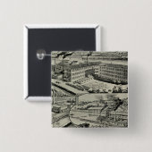 Badge Carré 5 Cm Birmingham Brass (Devant & derrière)