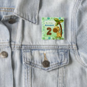 Badge Carré 5 Cm Birthday Tots (En situation)