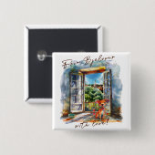 Badge Carré 5 Cm Bjelovar (Devant & derrière)