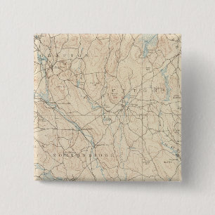 Badge Carré 5 Cm Blackstone, Massachusetts