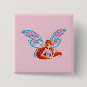 Badge Carré 5 Cm Bloom (Devant)