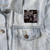 Badge Carré 5 Cm Blueplate 2 (En situation)