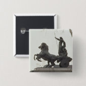 Badge Carré 5 Cm Boadicea, 1902 (Devant & derrière)