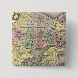 Badge Carré 5 Cm Boston 3