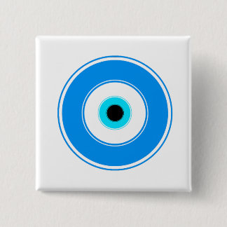 Badge Carré 5 Cm Bóton (Button) Olho Grego