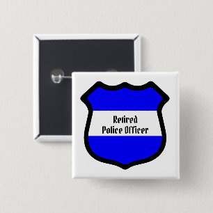 Badge Carré 5 Cm Bouclier Saint-Michel