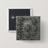 Badge Carré 5 Cm Bouffée de pissenlit (Devant & derrière)