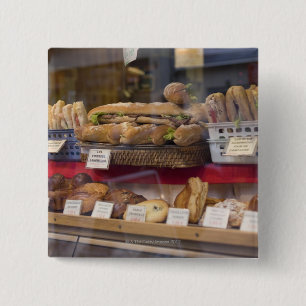 Badge Carré 5 Cm Boulangerie à Paris