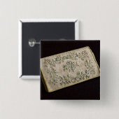 Badge Carré 5 Cm Bourse (Devant & derrière)