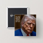 Badge Carré 5 Cm Bouton (Devant & derrière)