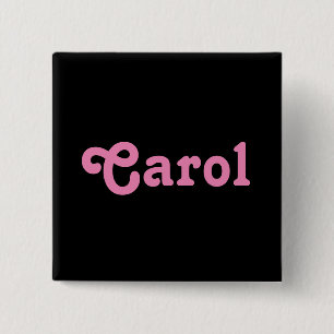 Badge Carré 5 Cm Bouton