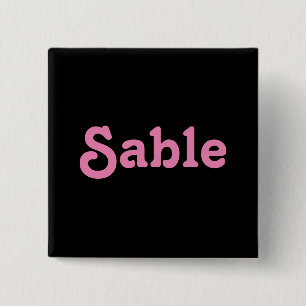 Badge Carré 5 Cm Bouton